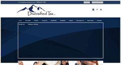 Desktop Screenshot of diversifiedtax.com
